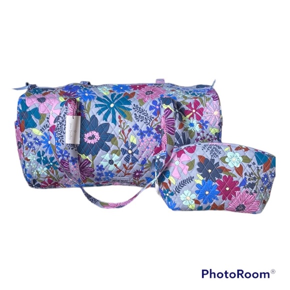 Vera Bradley Bags Vera Bradley Factory Style Large Traveler Duffel Bag Grand Travel Cosmetic